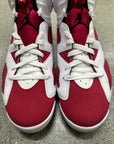 AIR JORDAN 6 CARMINE 2021 - SIZE 12.5 (WORN)