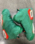AIR JORDAN 6 GATORADE PINE GREEN - SIZE 10 (WORN)