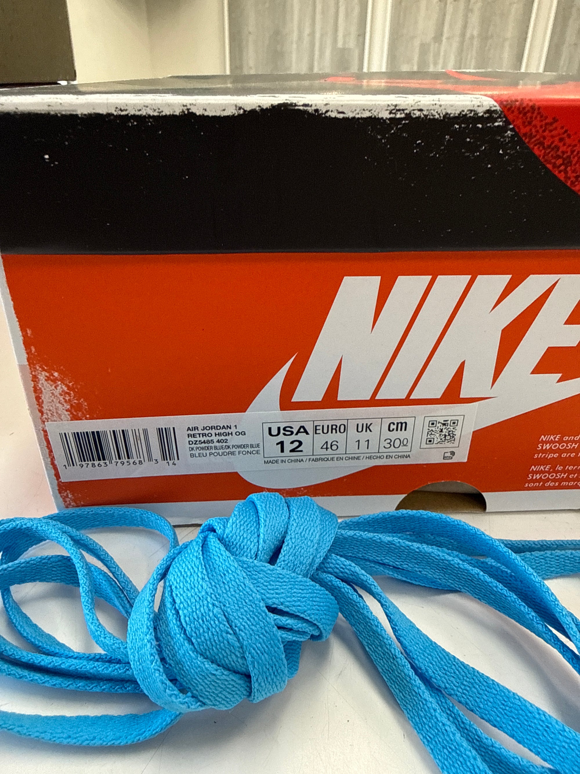 AIR JORDAN 1 HIGH OG UNC REIMAGINED - SIZE 12 (WORN)
