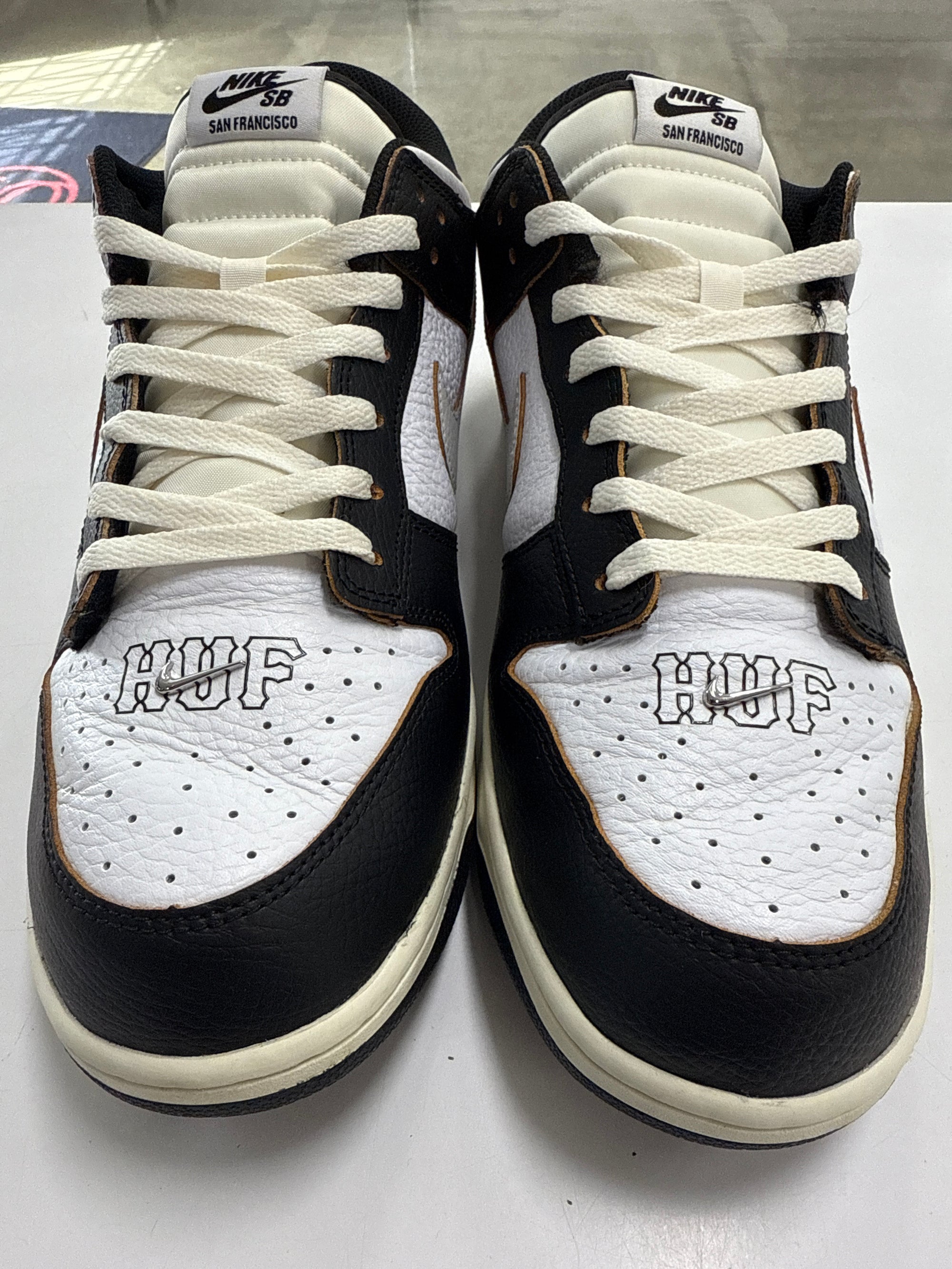 SB DUNK LOW OG QS HUF SAN FRANCISCO - SIZE 13 (WORN)