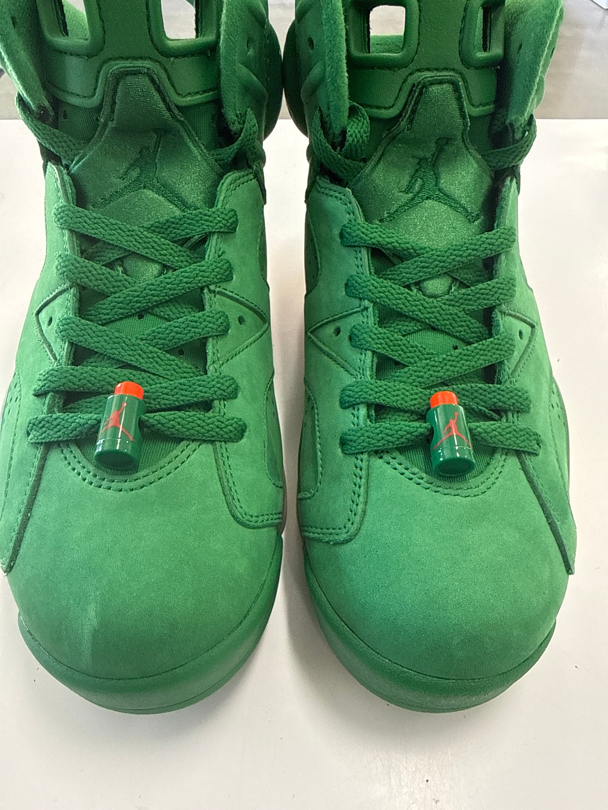 AIR JORDAN 6 GATORADE GREEN - SIZE 8 (WORN)