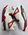 AIR JORDAN 4 OG NIGEL SYLVESTER BRICK VS BRICK - SIZE 8 (WORN)