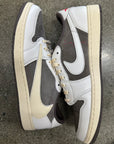 AIR JORDAN 1 LOW TRAVIS SCOTT REVERSE MOCHA - SIZE 12.5 (WORN) - SUPER CLEAN