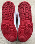 AIR JORDAN 1 HIGH 2017 METALLIC RED - SIZE  9 (WORN)