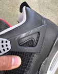 AIR JORDAN 4 BRED REIMAGINED - SIZE 10 (WORN) - SUPER CLEAN
