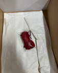 AIR JORDAN 1 HIGH 2017 METALLIC RED - SIZE  9 (WORN)