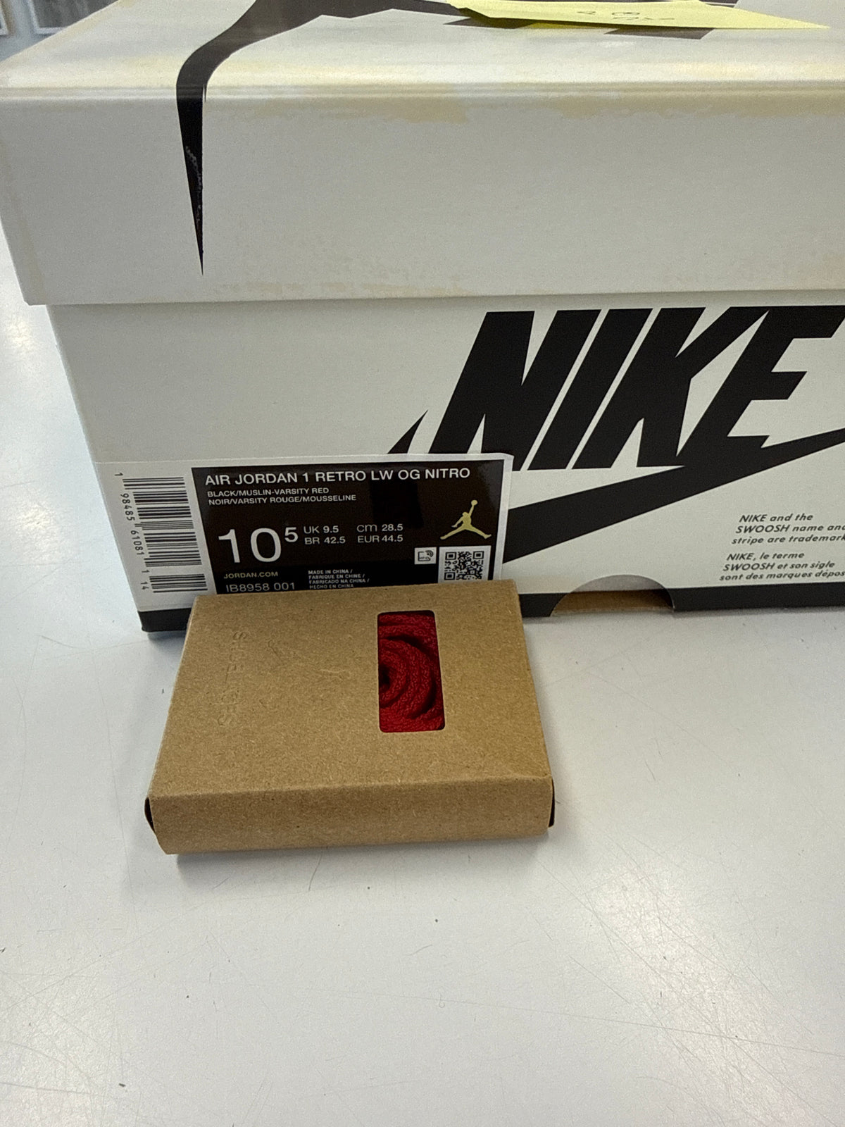 AIR JORDAN 1 LOW NIGEL SYLVESTER - SIZE 10.5 (WORN)