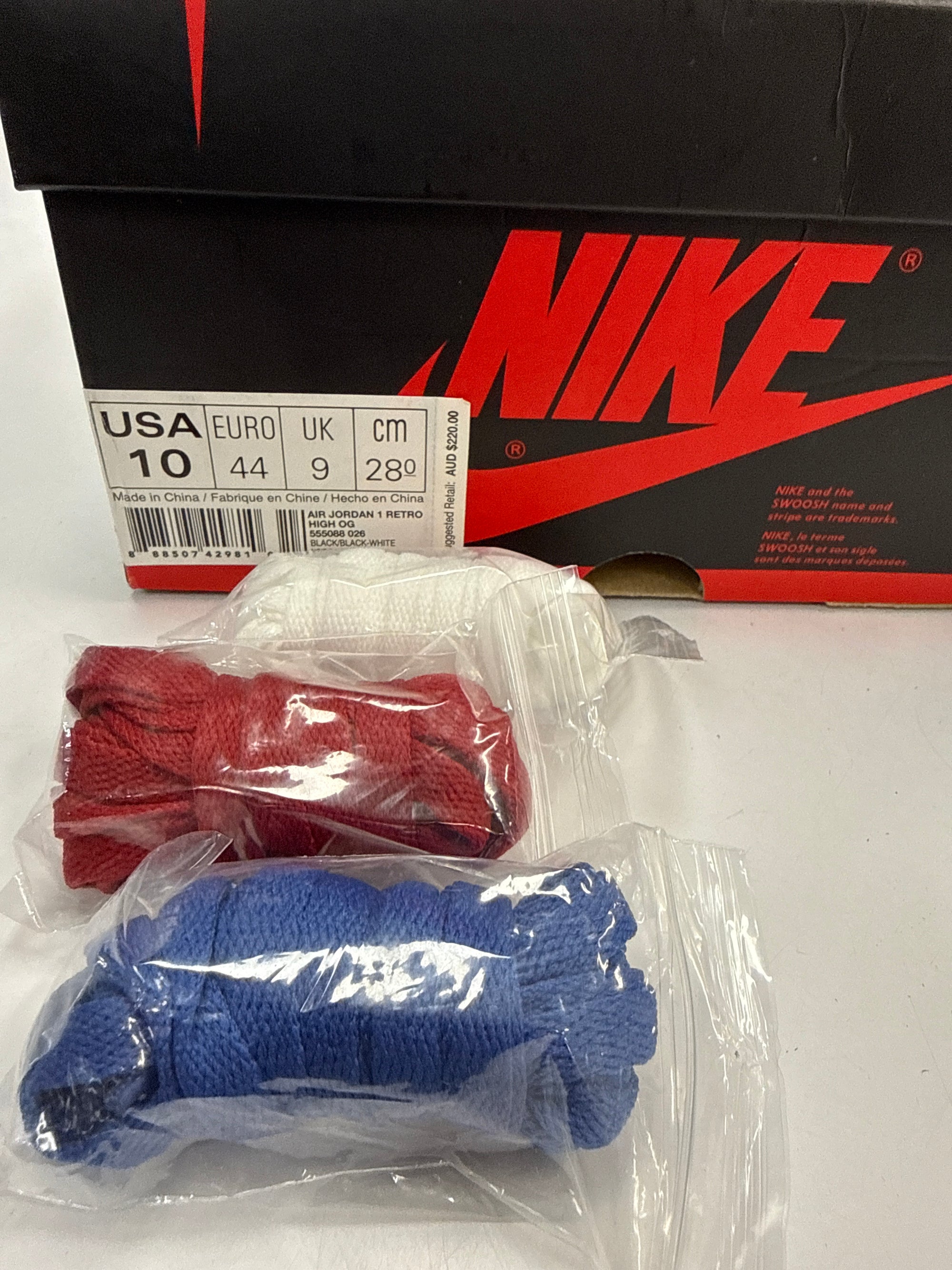 AIR JORDAN 1 HIGH TOP 3 - SIZE 10 (WORN)