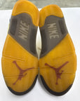 OFF WHITE AIR JORDAN 5 SAIL - SIZE 10.5 (WORN)