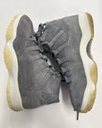 AIR JORDAN 11 PINNACLE GREY SUEDE - SIZE 10 (WORN)