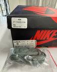 AIR JORDAN 1 HIGH CLAY GREEN - SIZE 9 (WORN)