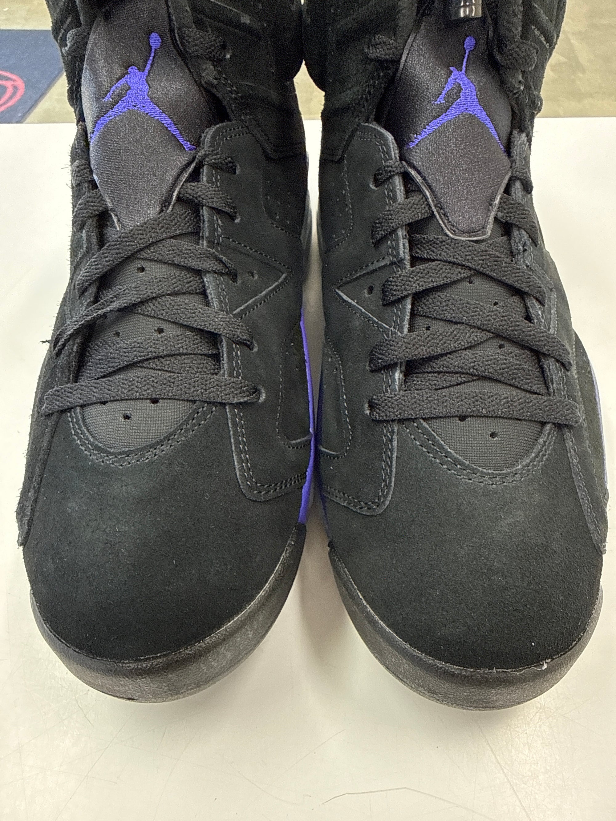 AIR JORDAN 6 AQUA - SIZE 10.5 (WORN)