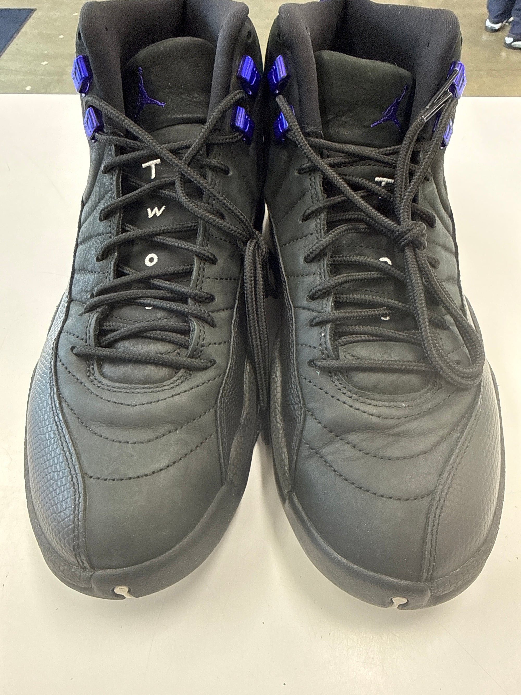 AIR JORDAN 12 DARK CONCORD - SIZE 10 (WORN)