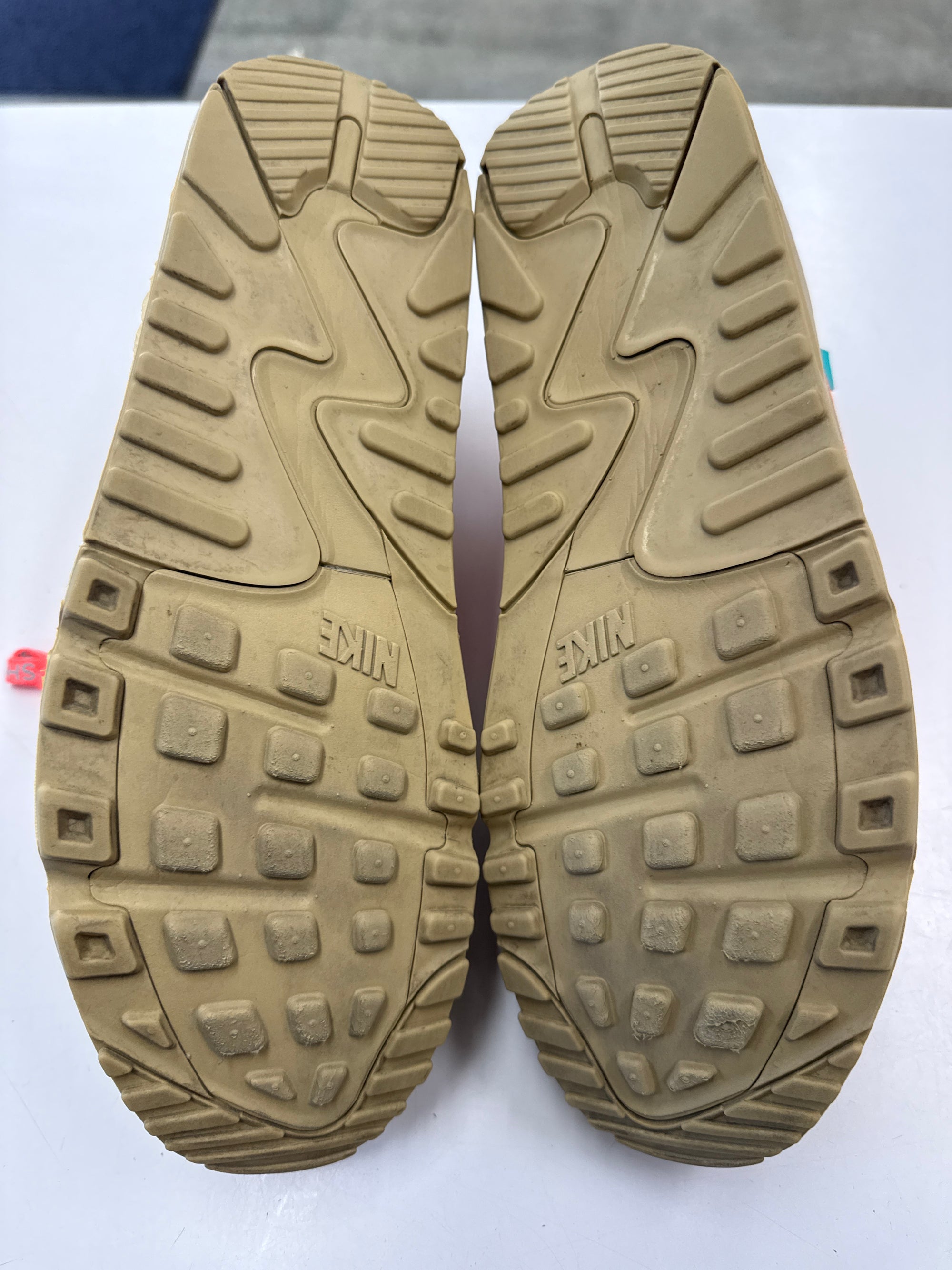 OFF WHITE AIR MAX 90 BEIGE - SIZE 11.5 (WORN)