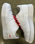 AIR FORCE 1 LOW SUPREME WHITE - SIZE 10.5 (WORN)