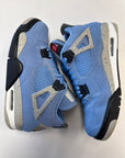AIR JORDAN 4 UNIVERSITY BLUE - SIZE 9 (WORN)