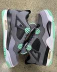 AIR JORDAN 4 GREEN GLOW - SIZE 9.5 (WORN)