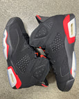 AIR JORDAN 6 BLACK INFRARED - SIZE 8.5 (WORN)