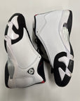 AIR JORDAN 14 BLACK TOE 2024 - SIZE 9.5 (WORN)