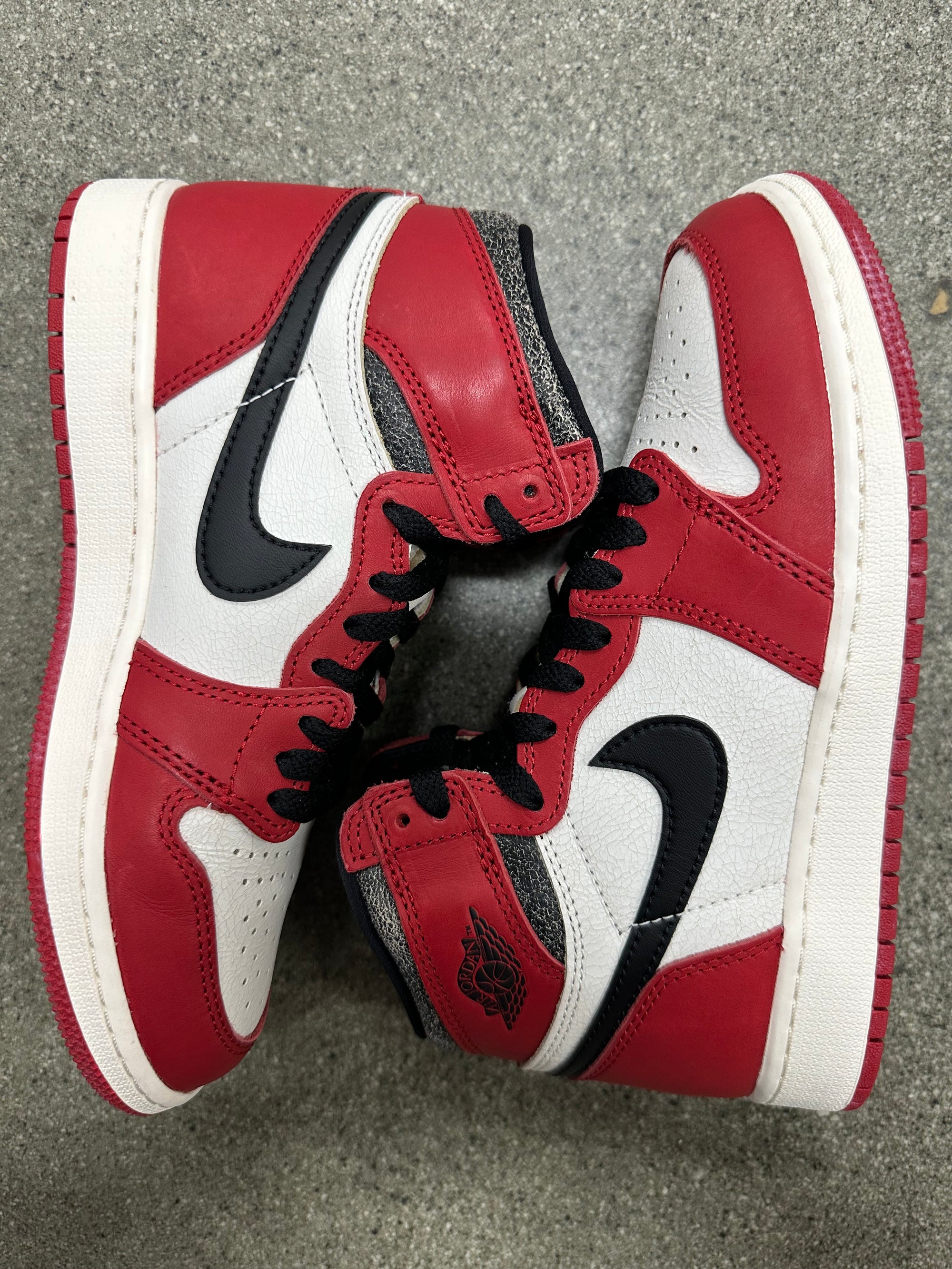 AIR JORDAN 1 HIGH GS LOST AND FOUND - SIZE 4.5Y (WORN)