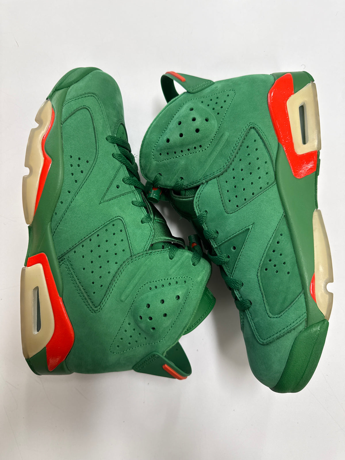 AIR JORDAN 6 GATORADE GREEN - SIZE 9.5 (WORN)