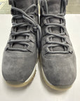 AIR JORDAN 11 PINNACLE GREY SUEDE - SIZE 10 (WORN)