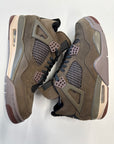 AIR JORDAN 4 A MA MANIERE DARK MOCHA - SIZE 9 (WORN) - SUPER CLEAN