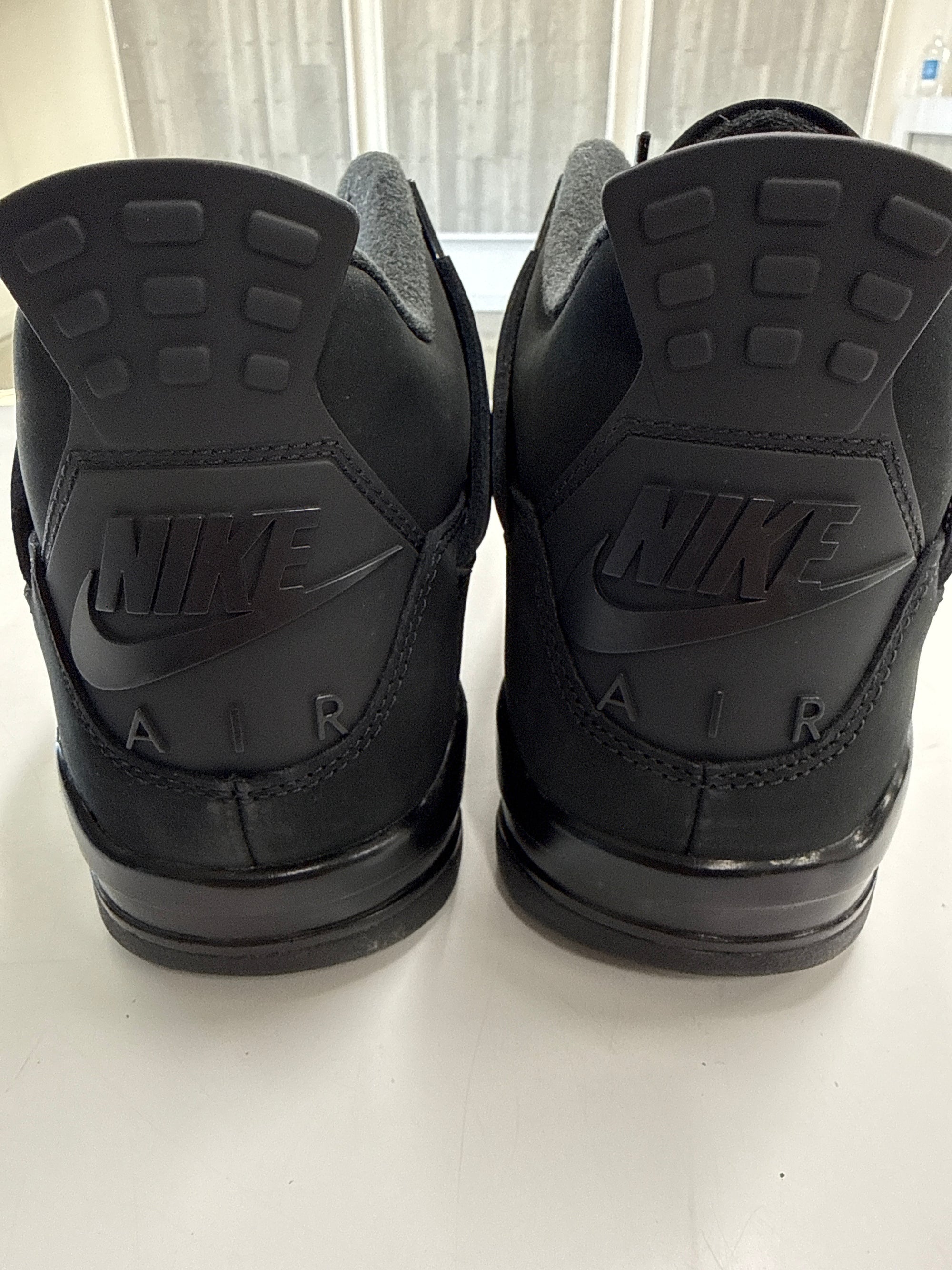 AIR JORDAN 4 BLACK CAT 2025 - SIZE 12 (WORN) - SUPER CLEAN