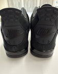 AIR JORDAN 4 BLACK CAT 2025 - SIZE 12 (WORN) - SUPER CLEAN