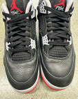 AIR JORDAN 4 BRED REIMAGINED - SIZE 10 (WORN) - SUPER CLEAN