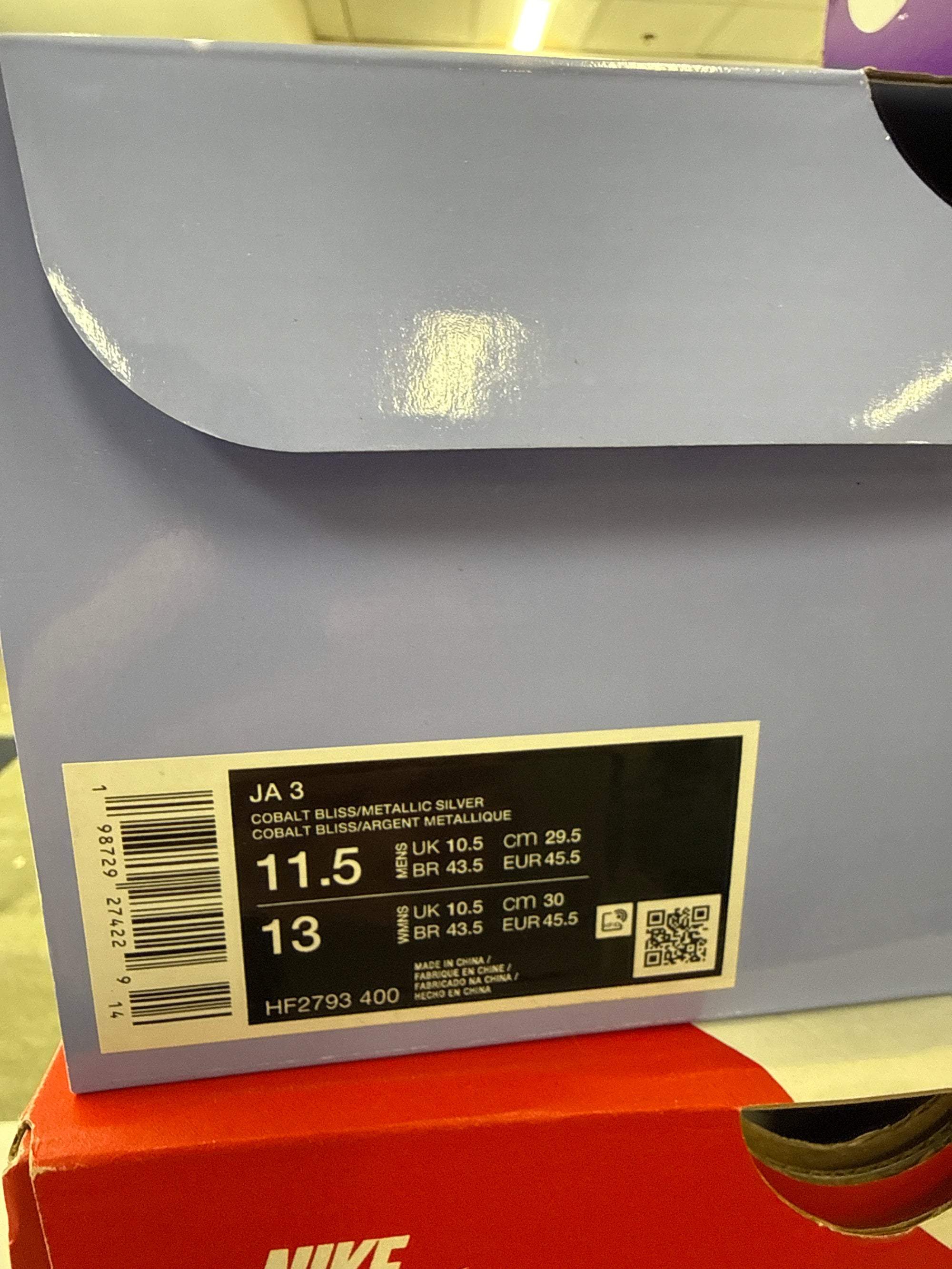 JA 3 ALL STAR - SIZE 11.5 (WORN)