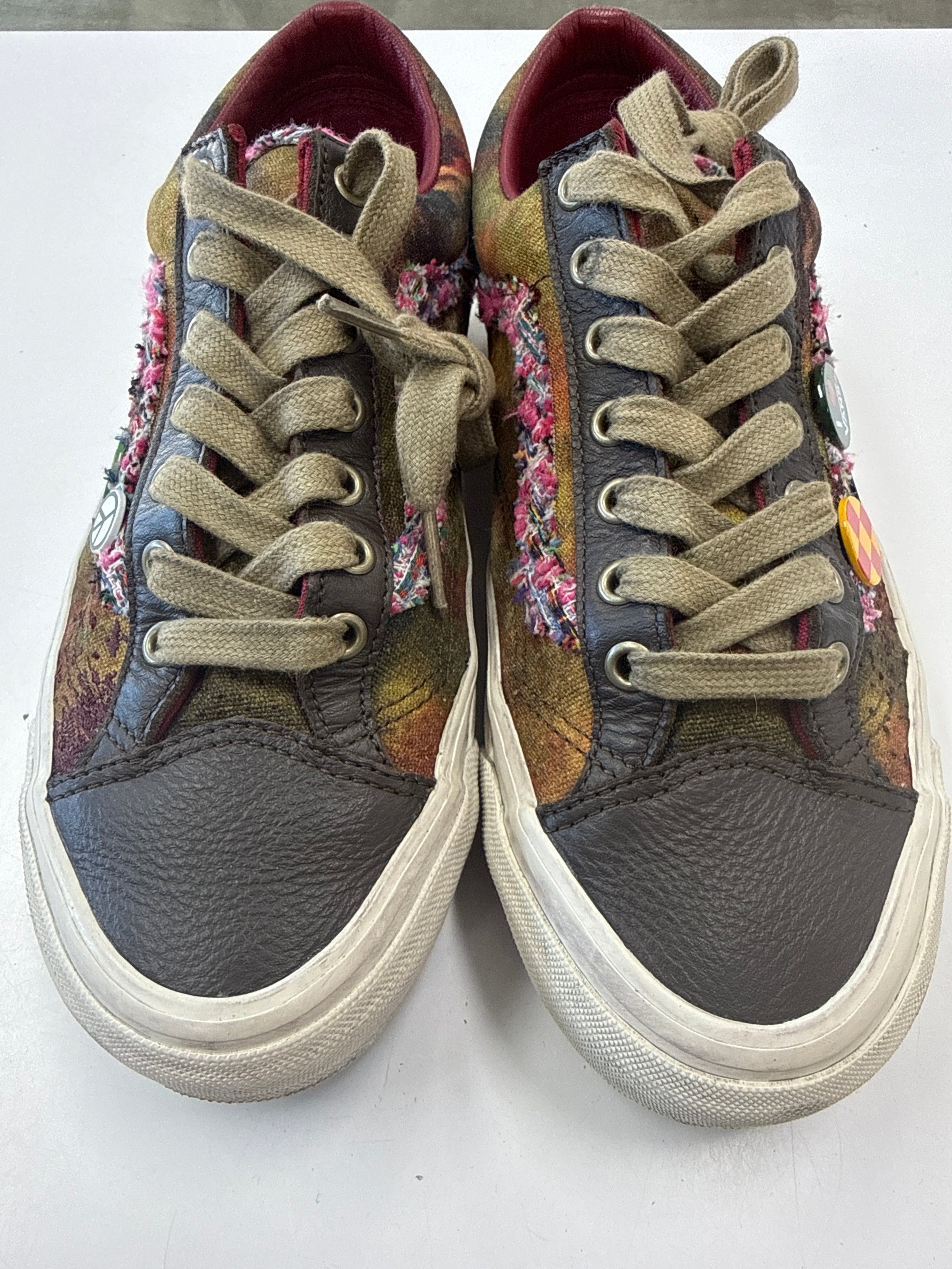 VANS OLD SKOOL 36 SOUVENIR WARM BROWN - SIZE 8.5 (WORN)