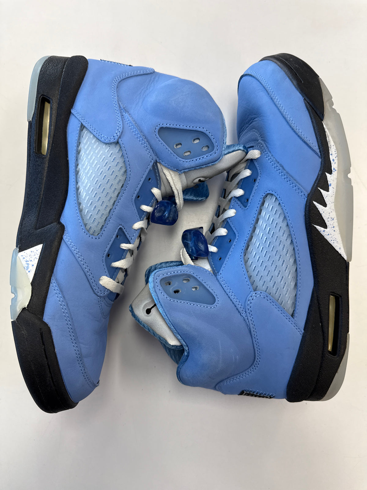 AIR JORDAN 5 UNC UNIVERSITY BLUE - SIZE 12 (WORN)