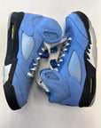 AIR JORDAN 5 UNC UNIVERSITY BLUE - SIZE 12 (WORN)