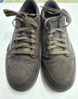 AIR JORDAN 1 LOW TRAVIS SCOTT VELVET BROWN - SIZE 8.5 (WORN) - SUPER CLEAN