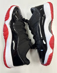 AIR JORDAN 11 LOW BRED - SIZE 10.5 (WORN)