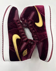 AIR JORDAN 1 HEIRESS MAROON GS - SIZE 9.5Y (WORN)