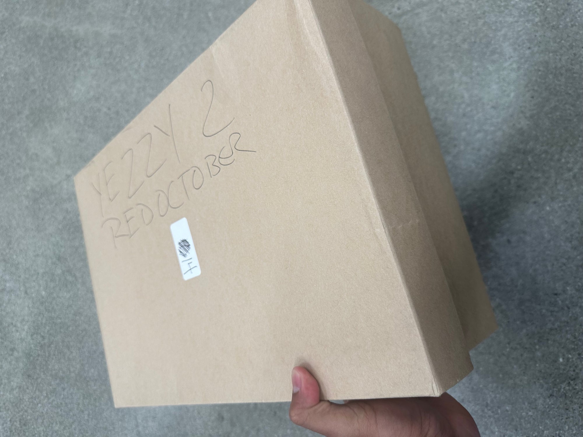 NIKE AIR YEEZY 2 RED OCTOBER SIZE 14 (WORN - REPLACEMENT BOX - WEAR AT YOUR OWN RISK)