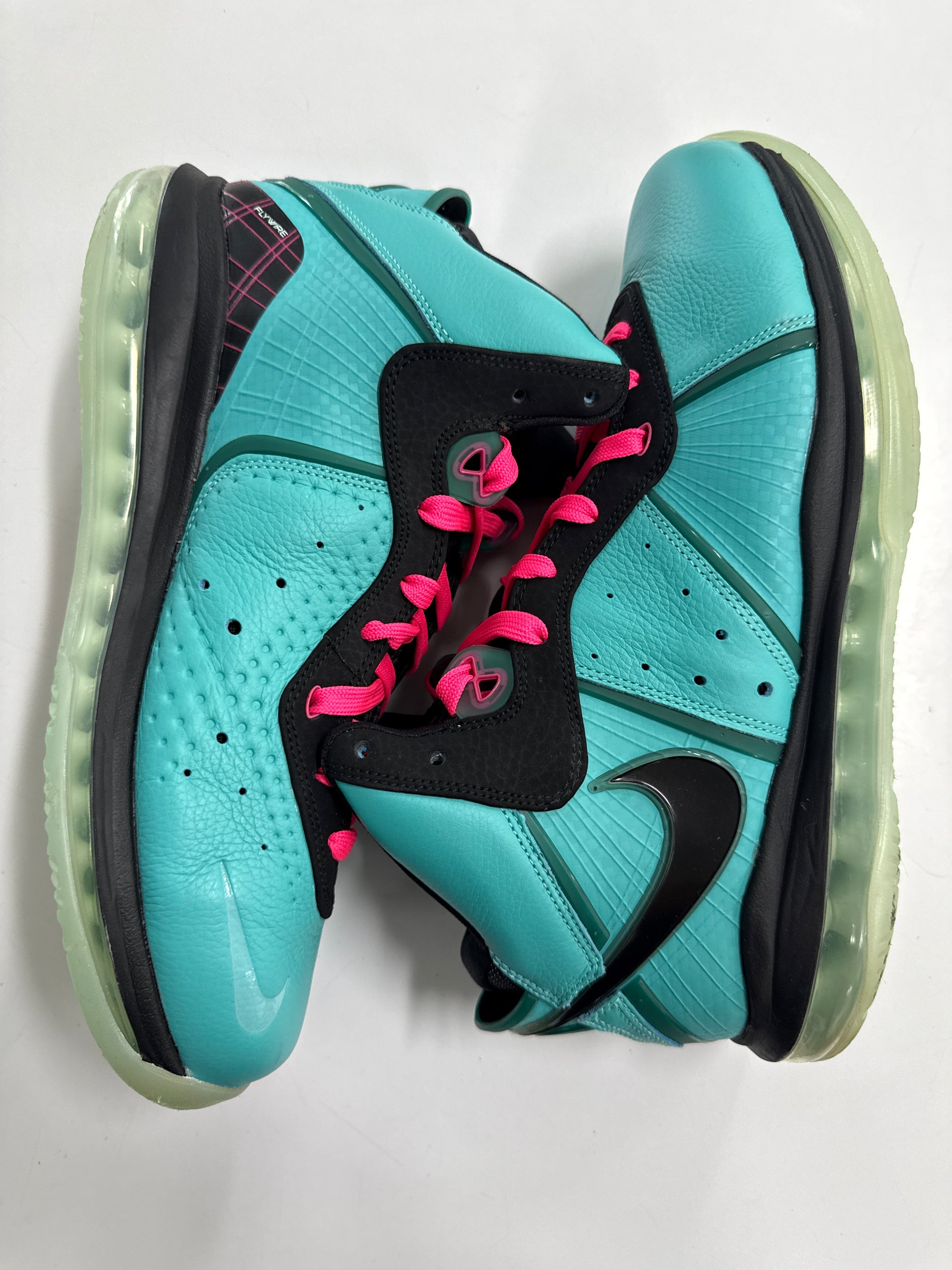 LEBRON 8 SOUTH BEACH 2021 - SIZE 11 (WORN)