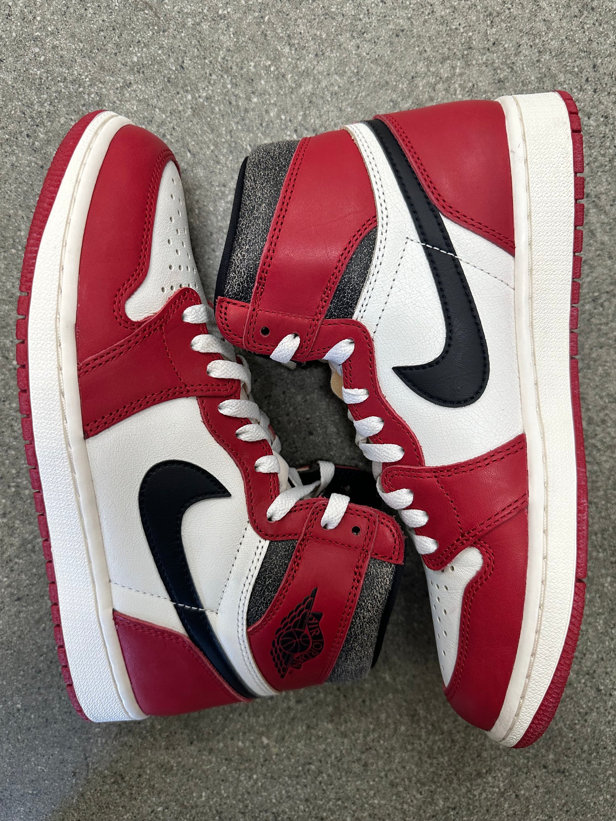 AIR JORDAN 1 HIGH LOST AND FOUND - SIZE 9 (WORN) (SUPER CLEAN)