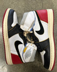 AIR JORDAN 1 HIGH UNION BLACK TOE - SIZE 9.5 (WORN)