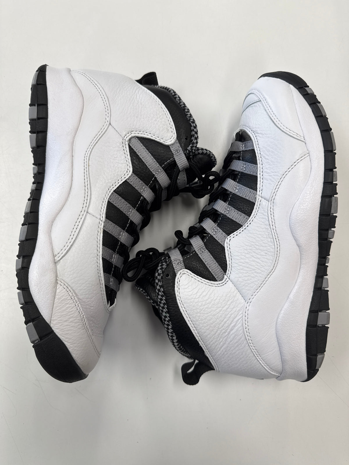 AIR JORDAN 10 OG STEEL 2025 - SIZE 8.5 (WORN)