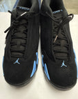 AIR JORDAN 14 BLACK UNIVERSITY BLUE 2026 - SIZE 12 (WORN) - SUPER CLEAN