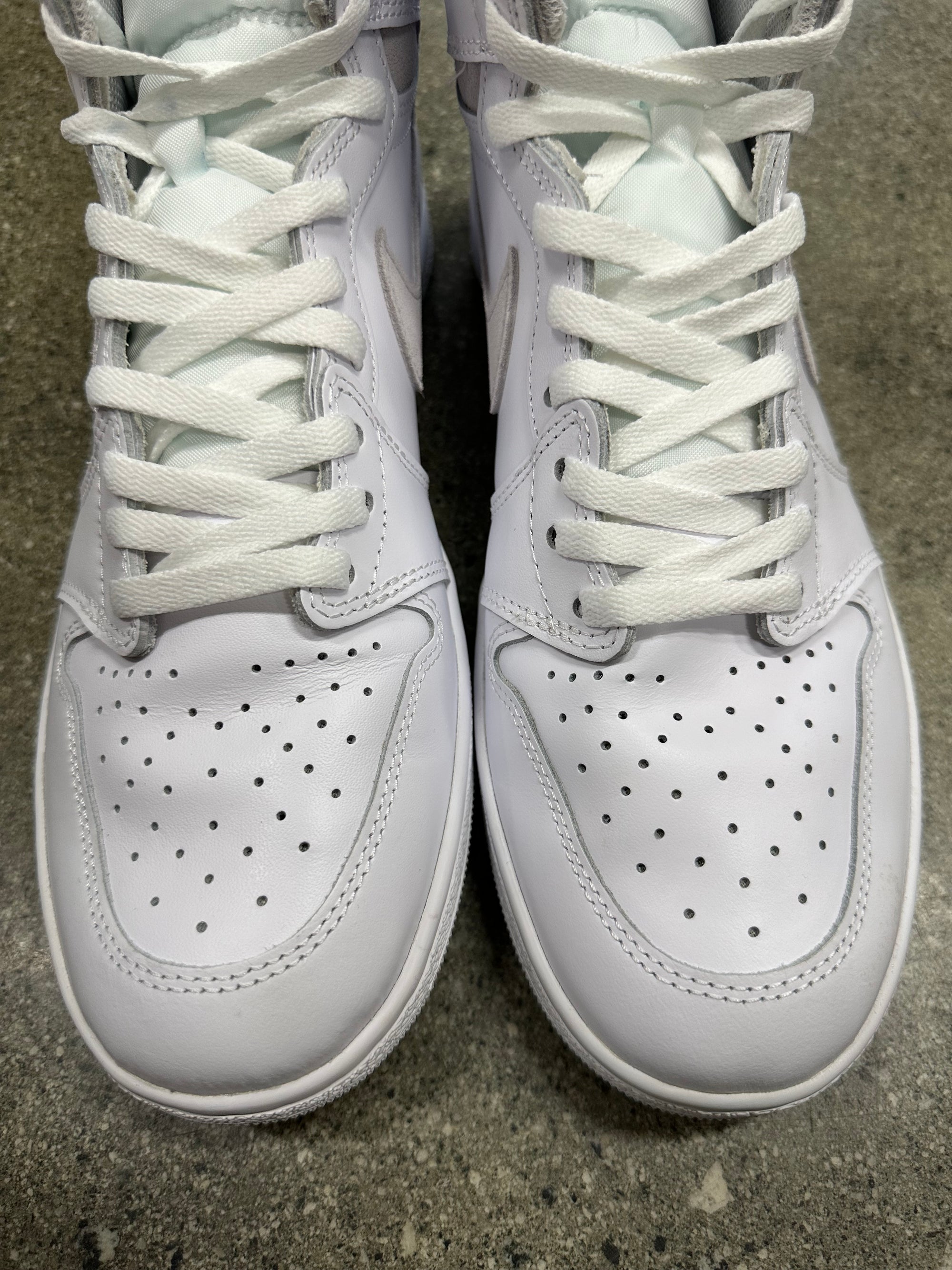 AIR JORDAN 1 HI 85 NEUTRAL GREY - SIZE 11.5 (WORN)