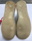 OFF WHITE AIR FORCE 1 LOW WHITE - SIZE 8 (WORN)