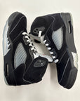 AIR JORDAN 5 BLACK METALLIC REIMAGINED - SIZE 10.5 (WORN)