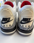 AIR JORDAN 3 WHITE CEMENT REIMAGINED - SIZE 8.5 (WORN) - SUPER CLEAN