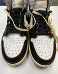 AIR JORDAN 1 HIGH UNION BLACK TOE - SIZE 8.5 (WORN)