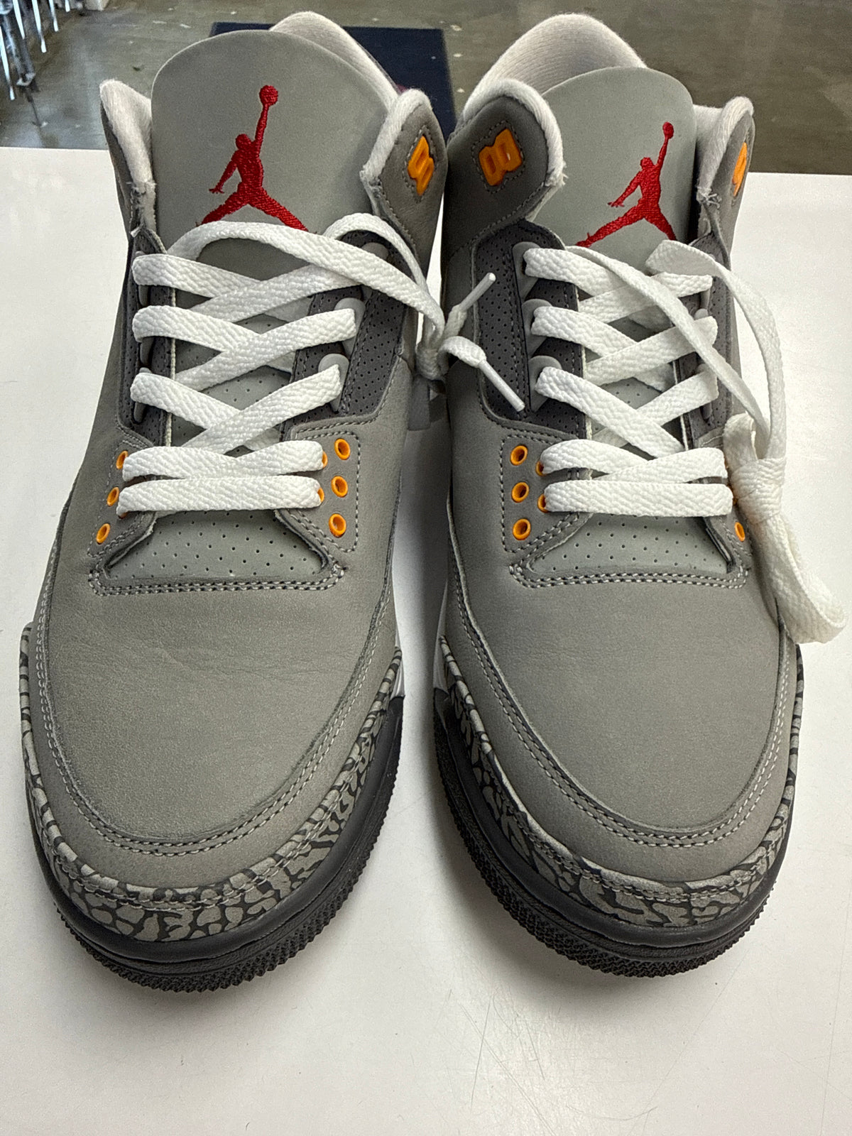 AIR JORDAN 3 COOL GREY - SIZE 11 (WORN)
