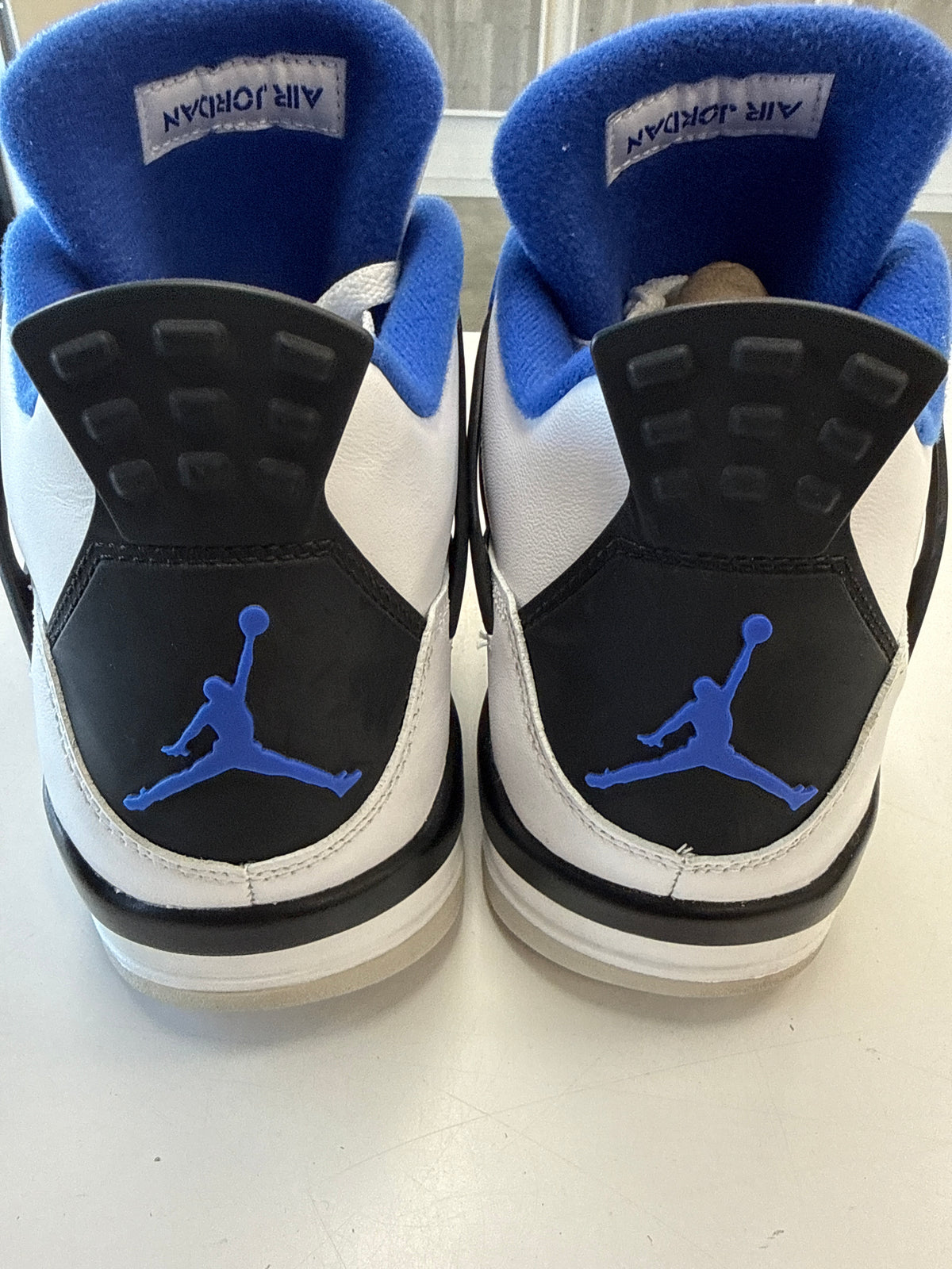 AIR JORDAN 4 MOTORSPORTS 2017 - SIZE 10.5 (WORN)